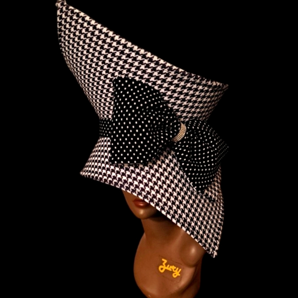 Houndstooth Hat
